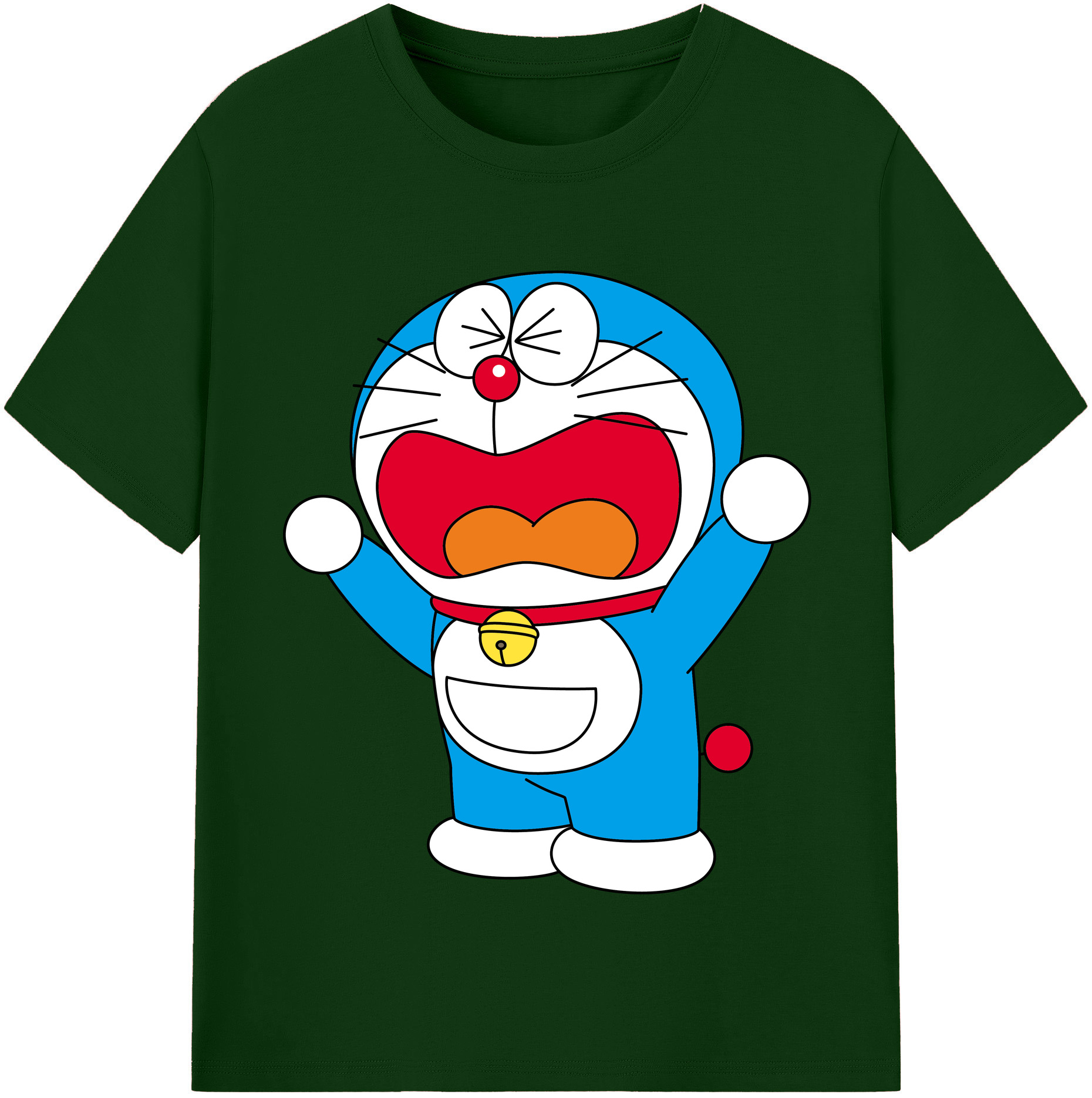 （画像用） ドラえもん Doraemon 綿100％半袖Tシャツ（フロントプリント）